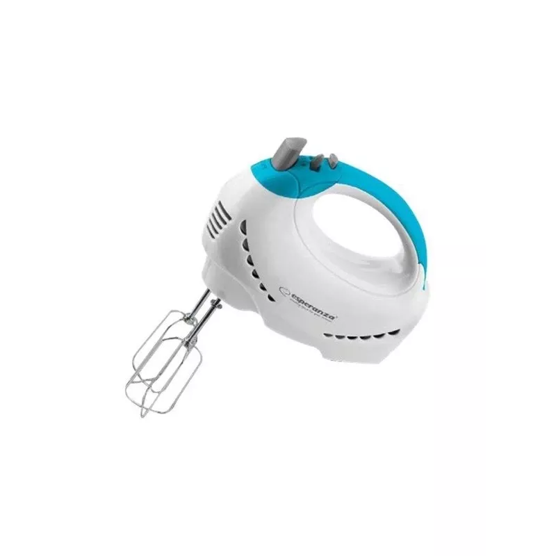Esperanza EKM010 handmixer 300 W lichtblauw, wit