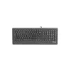 Natec Barracuda - toetsenbord - US - zwart - toetsenbord - US-Engels - zwart