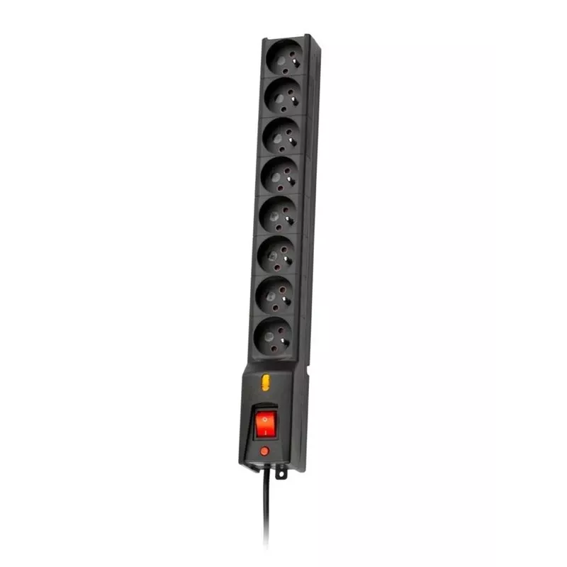 LESTAR 1966004055 verlengkabel 3 m 230 V AC stopcontact(en) binnen zwart
