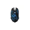 Esperanza MX203 SCORPIO - muis - USB - blauw - muis - optisch - 6 knoppen - zwart
