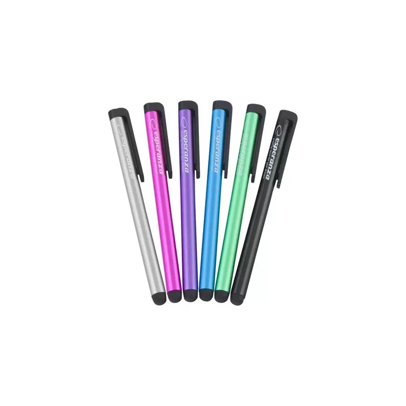 Stylus-pen ESPERANZA EA140 voor mobiele telefoons/smartphones, meerkleurig, 105×7 mm