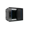 Extralink Rackmount-behuizing 6U 600x600 AZH zwart wandgemonteerd, kantelbaar