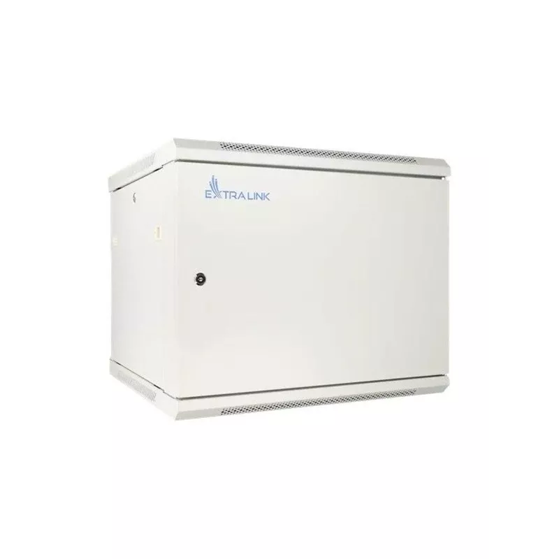 Extralink Rackmount-kast 12U 600x450 ASP grijs wandgemonteerd, metalen deur