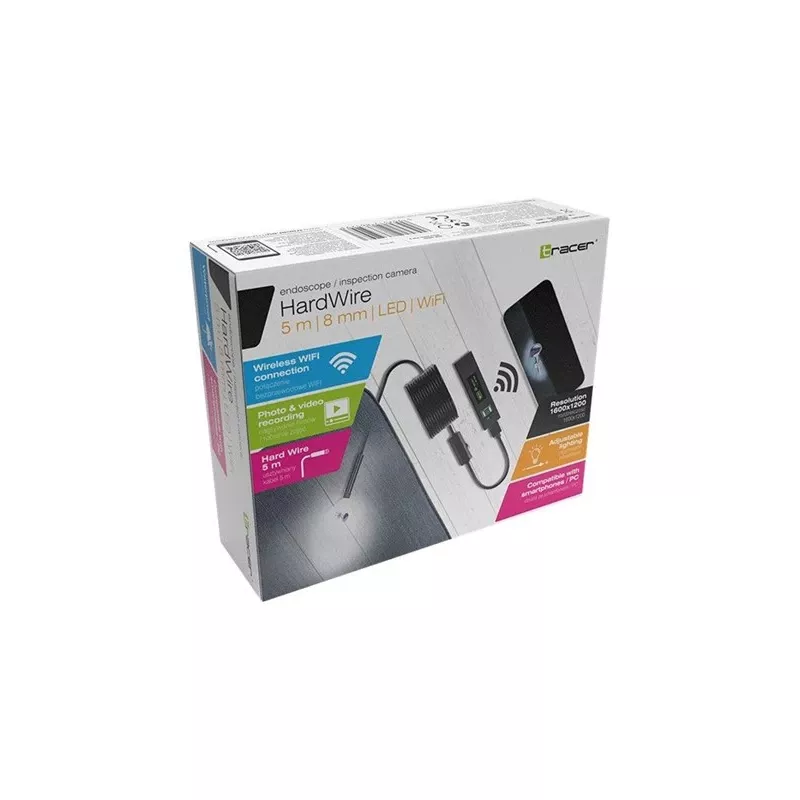 Tracer HardWire 1600 x 1200 endoscoop bedraad draadloos