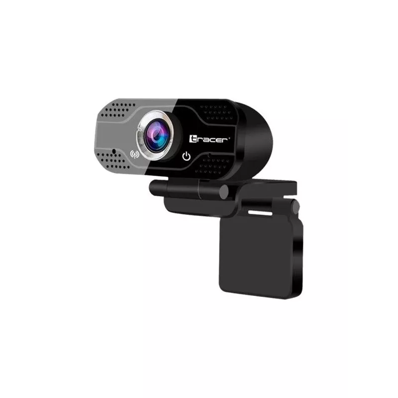 Webcam Tracer WEB007 2 MP 1920 x 1080 pixel USB 2.0 zwart