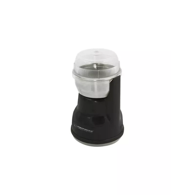 Koffiemolen met slagmes ESPERANZA EKC002K – 160 W, 50 g capaciteit, instelbare standen, zwart