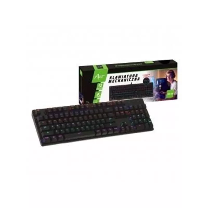 Mechanisch toetsenbord ART KLART AK-51 met Blue-switches, compacte layout