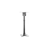 Plafondsteun 45-76 cm voor projector P-107B 15 kg zwart