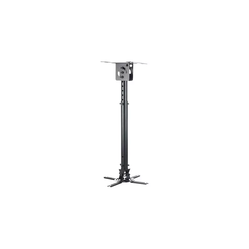 Plafondsteun 45-76 cm voor projector P-107B 15 kg zwart