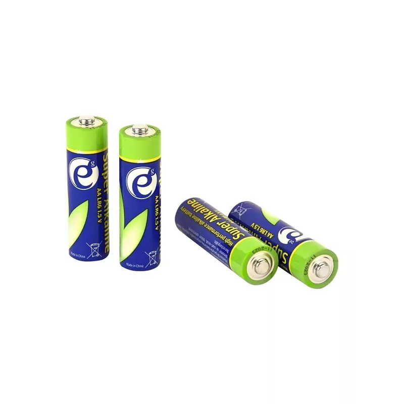 Gembird EG-BA-AA4-01 huishoudbatterij wegwerpbatterij AA alkaline