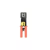 Kabelcrimptang Gembird T-WC-05, 195 mm lengte, 53 mm breedte, 0,36 kg, geel/rood/zwart
