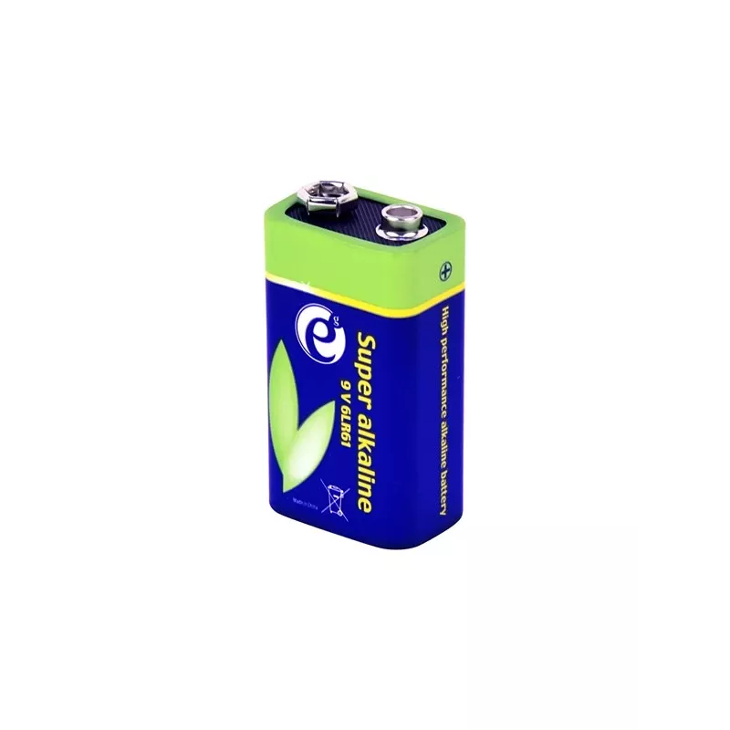 Gembird EG-BA-6LR61-01 huishoudbatterij wegwerpbatterij alkaline