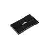 iBox HD-01 IEU2F01 externe 2,5-inch HDD-behuizing, SATA, USB 2.0, aluminium, zwart