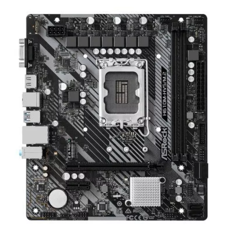 ASRock H610M-HVS/M.2 R2.0 DDR4 LGA1700 Micro-ATX moederbord