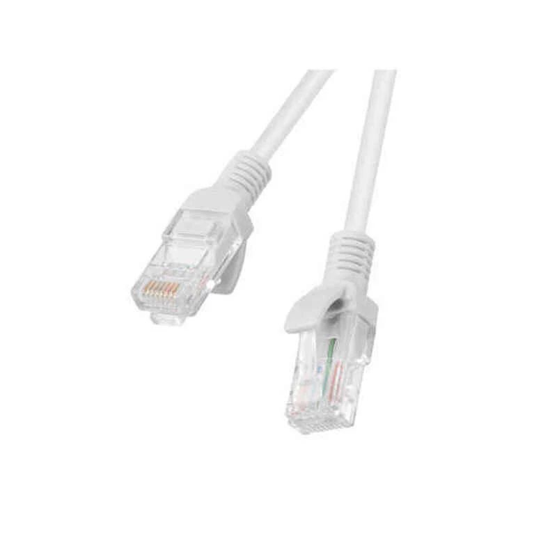 Netwerkkabel LANBERG PCU6-10CC-0150-S Cat6 U/UTP RJ-45 naar RJ-45 1,5 m grijs