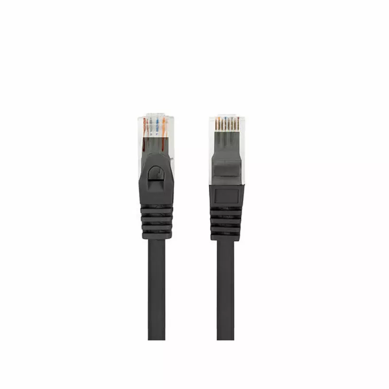 Netwerkkabel LANBERG PCU6-10CU-0050-BK Cat6 U/UTP RJ-45 0,5 m zwart