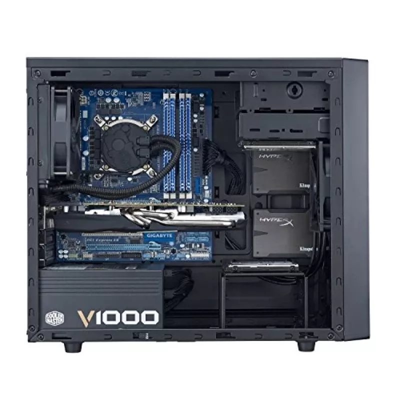 Cooler Master N200 - tower - Mini ITX / Micro ATX - zonder voeding (ATX / PS/2)