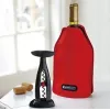 Le Creuset wijnfleskoelhouder - rood