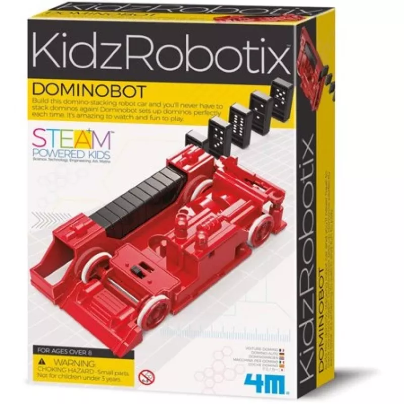 Educatieve entertainmentsrobot 4M 4M-03446 voor kinderen vanaf 8 jaar, batterijgevoed, DIY-bouwset