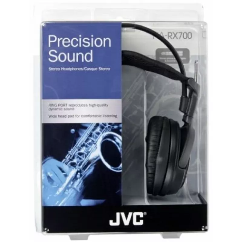 JVC HA-RX700 hoofdtelefoon bedraad hoofdband zwart