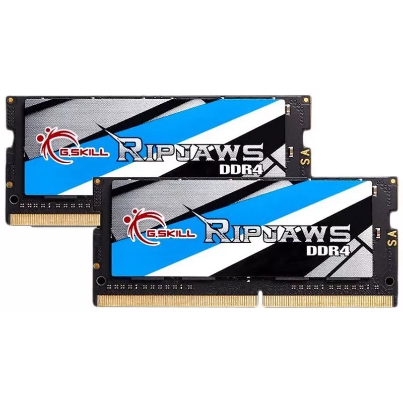 Geheugenset G.SKILL Ripjaws F4-2400C16D-32GRS (DDR4 SO-DIMM; 2 x 16 GB; 2400 MHz; CL16)