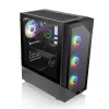 PC-behuizing Thermaltake View 200 TG ARGB Midi Tower zwart