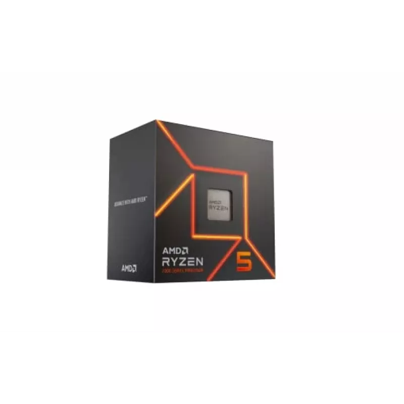 Processor AMD Ryzen 5 7600 3.8 GHz 6 kernen 32 MB L2 & L3 socket AM5