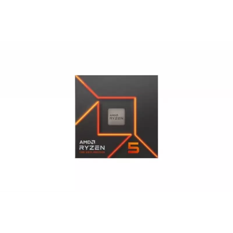 Processor AMD Ryzen 5 7600 3.8 GHz 6 kernen 32 MB L2 & L3 socket AM5