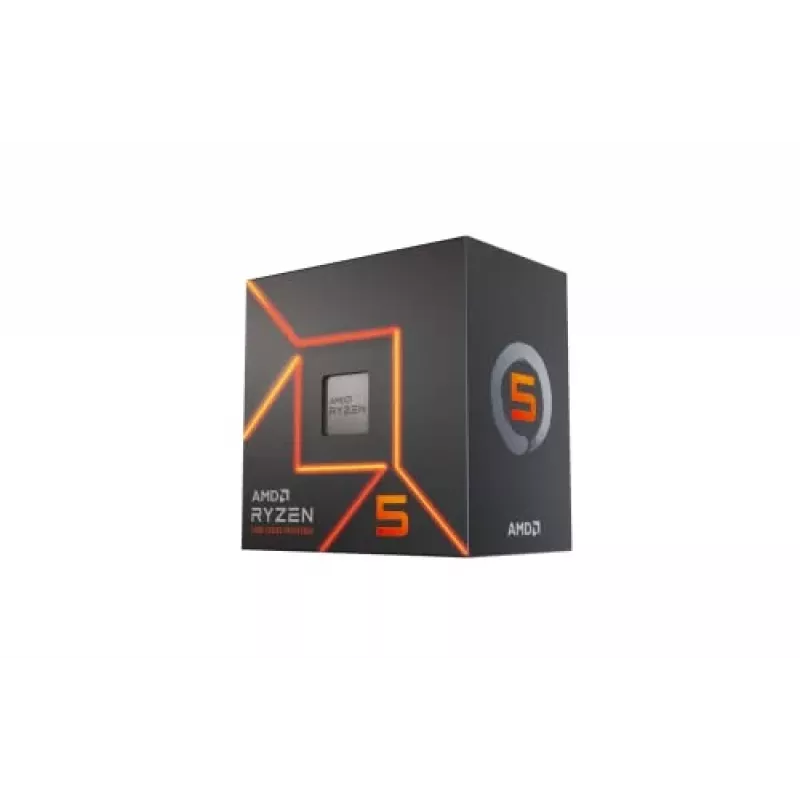 Processor AMD Ryzen 5 7600 3.8 GHz 6 kernen 32 MB L2 & L3 socket AM5