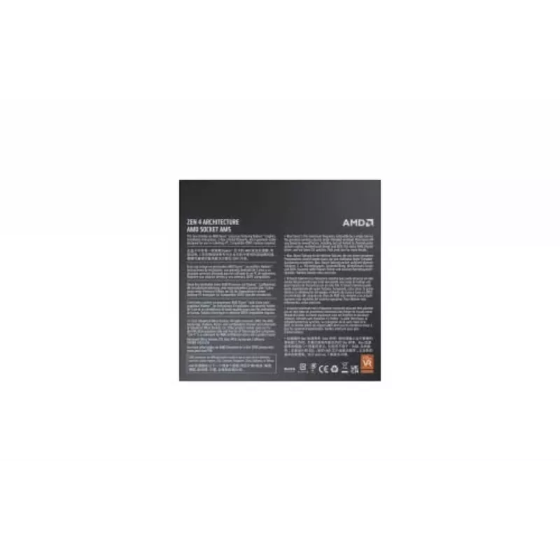 Processor AMD Ryzen 5 7600 3.8 GHz 6 kernen 32 MB L2 & L3 socket AM5