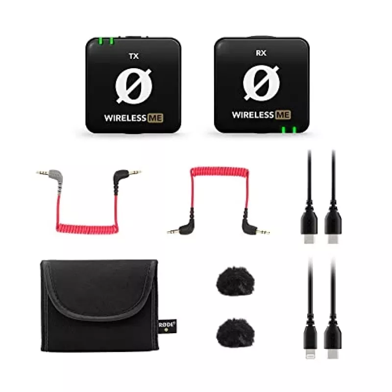 WIME RODE WIRELESS ME dual-channel draadloos microfoonsysteem vloggers podcasters