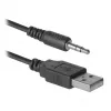 DEFENDER SPK-240 bekabelde desktopluidsprekers, 2.0, 6 W RMS, USB-voeding, 3,5 mm, zwart