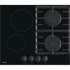 Gorenje GCE691BSC zwart inbouw 60 cm combi 4 kookzones