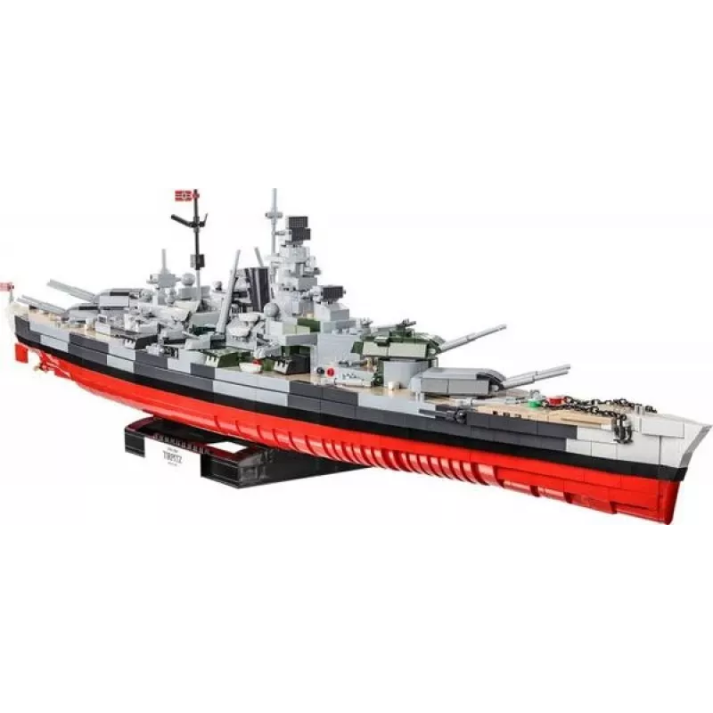 COBI 4839 Historical Collection bouwblokkenset slagschip Tirpitz, 2810 elementen, 1:300