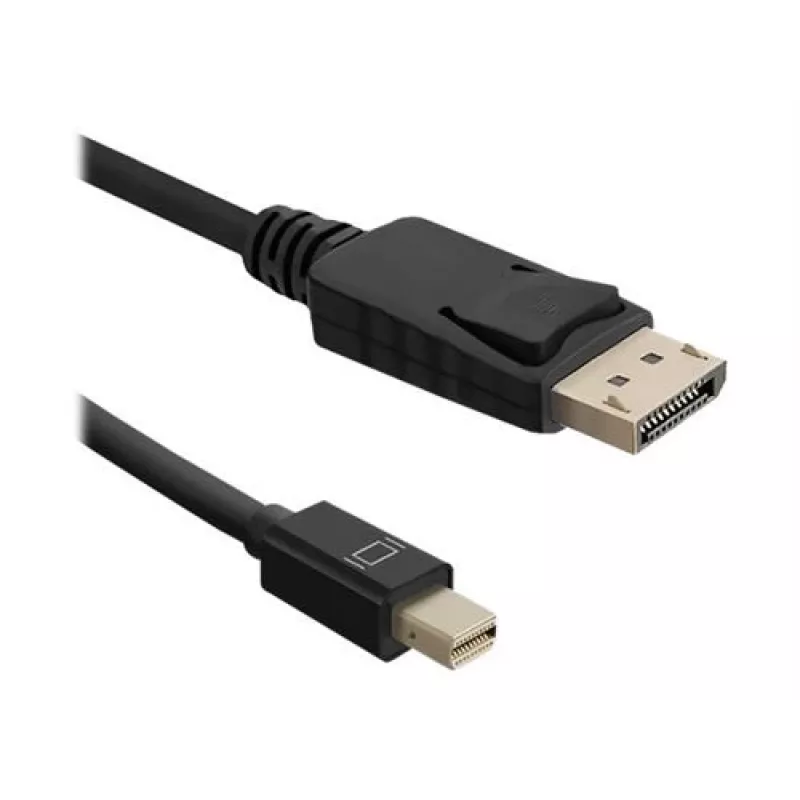 DisplayPort-kabel Qoltec 50434 1,8 m Mini DisplayPort zwart