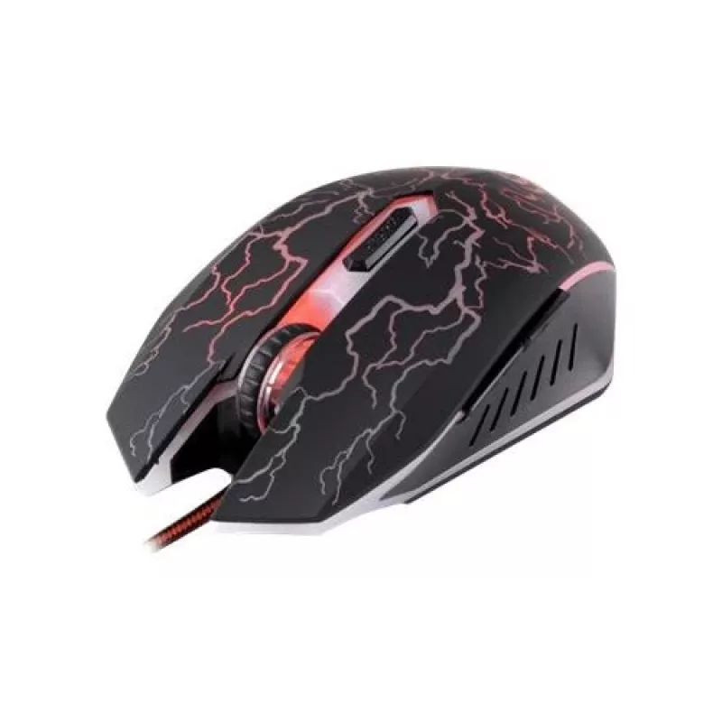 Rebeltec Diablo - muis - optisch - 6 knoppen - bedraad - USB