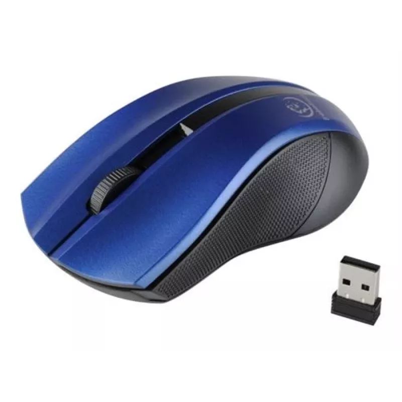 Rebeltec draadloze optische muis, Galaxy blauw/zwart