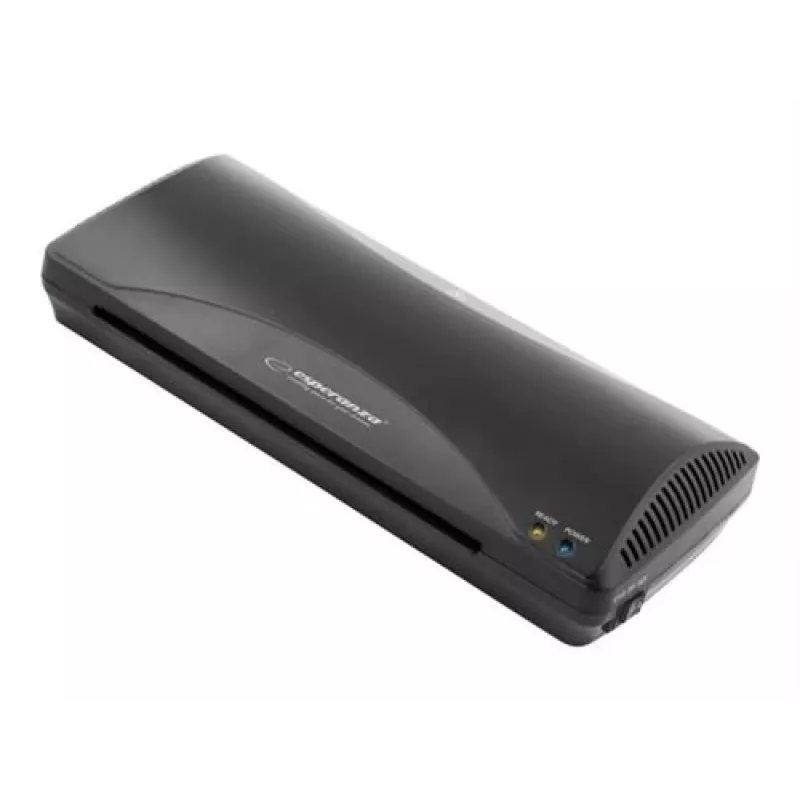 Koud-/heetlaminator ESPERANZA EFL001 — A4, max. breedte 24 cm, 80–125 µm folie, 250 mm/min, dikte 0,6 mm