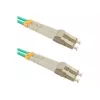 Qoltec - patchkabel - LC/UPC multimode (M) naar LC/UPC multimode (M) - 1 m - glasvezel - duplex - 50/125 micrometer - OM3 - halogeenvrij