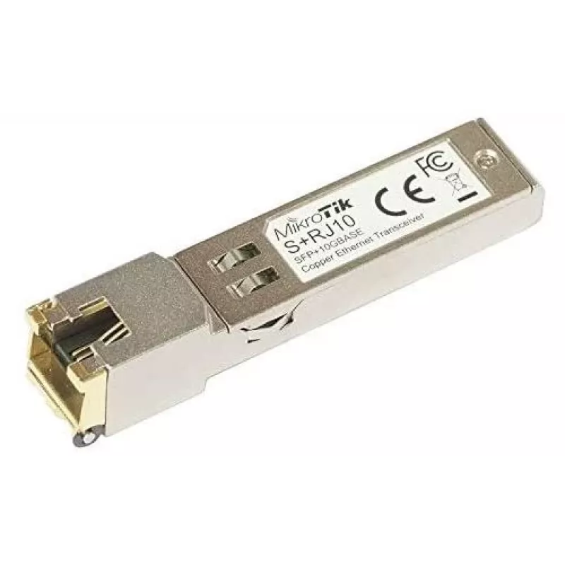 Mikrotik S+RJ10 netwerk-transceivermodule 10000 Mbit/s SFP+