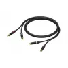 2X RCA/CINCH MALE-2X RCA/CINCH MALE ULTRAFK 1