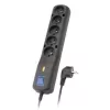 Lestar 5w LV-530W, PDU, 3m, zwart LV-530W G-a K. Cz 3,0m