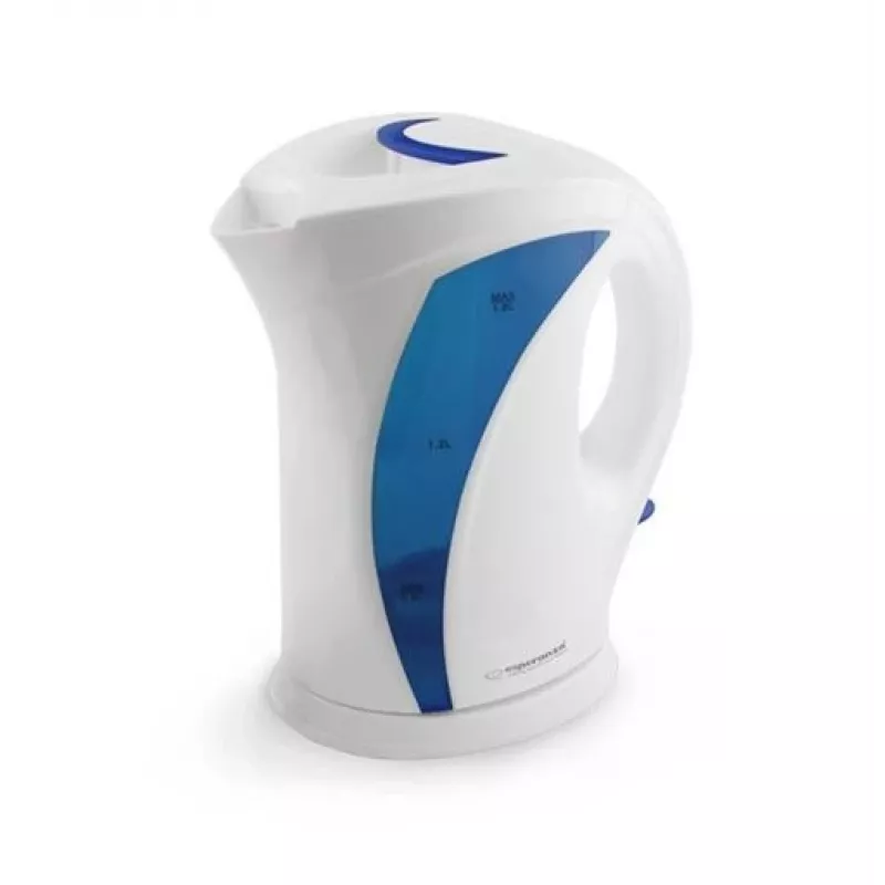 Esperanza EKK018B waterkoker 1,7 L, wit/blauw