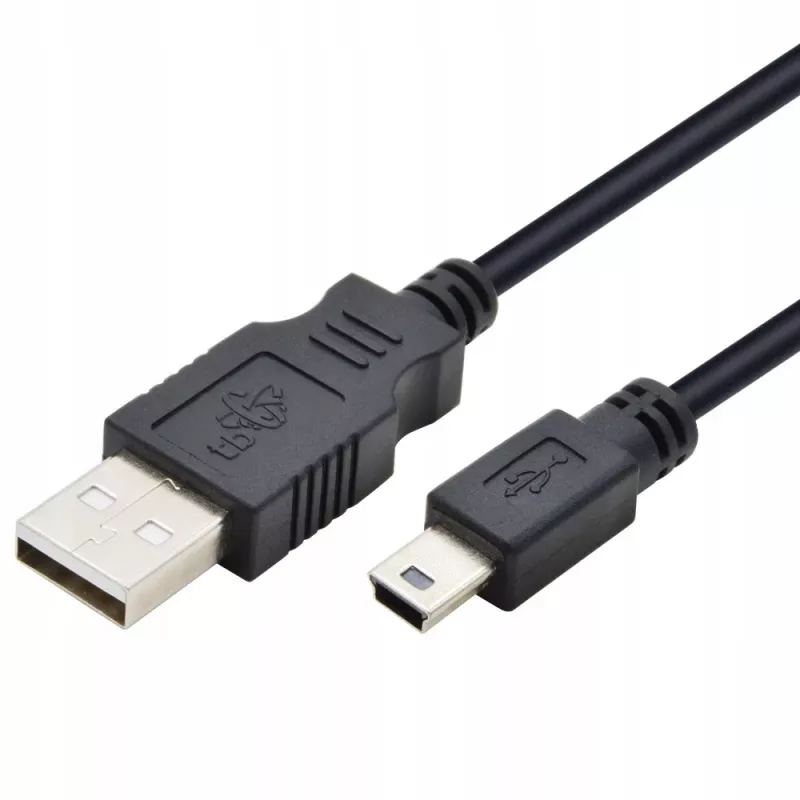 TB USB - MINI USB-kabel 1,8 M. zwart (AKTBXKU3PBAW18B)