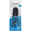 Krimptang LANBERG NT-0201 voor RJ-45-stekkers, 180 mm, 315 g, zwart/blauw