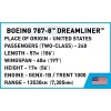 COBI Boeing 787-8™ DREAMLINER™ vliegtuig