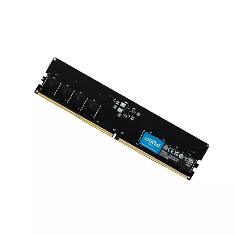 Crucial CT16G56C46U5 U-DIMM, 16GB, DDR5, 5600 Mhz, CL46, zwart