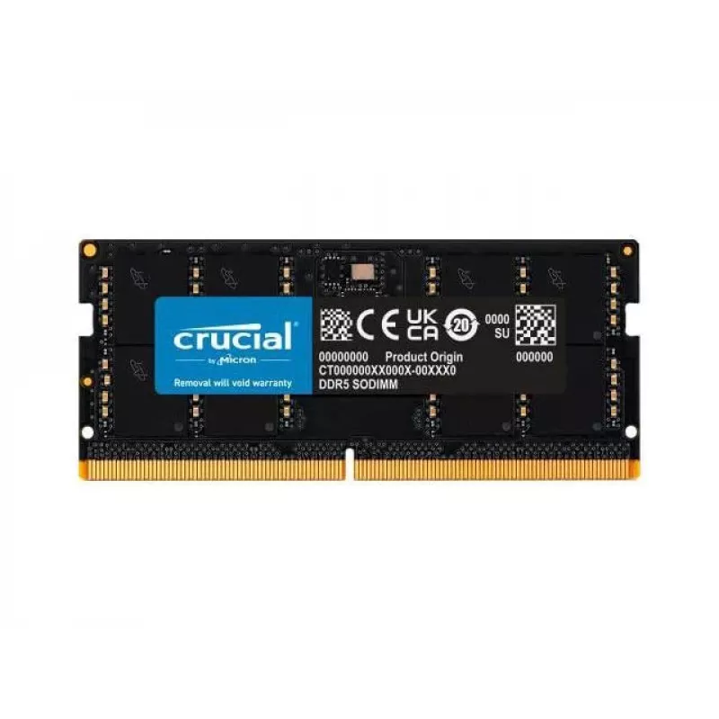 Crucial CT32G56C46S5 SO-DIMM, 1x 32 GB, DDR5, 5600 MHz, CL46, 1,1 V