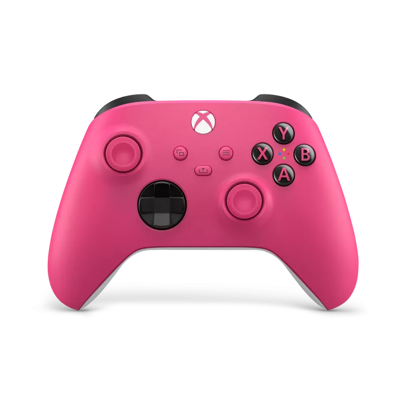 Microsoft Xbox draadloze controller roze, wit Bluetooth gamepad analoog / digitaal Xbox Series S, Android, Xbox Series X, iOS, pc