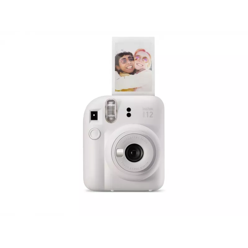 Instantcamera Fujifilm Instax Mini 12 wit — 86×54 mm prints, 60 mm brandpuntsafstand, AA-batterij
